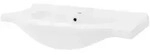 Ml-Design Waschbecken, Wei&szlig;, Keramik, Oval, 51.5x21.5x86 cm, Badezimmer, Waschbecken