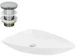 Ml-Design Waschbecken, Wei&szlig;, Keramik, 46x13x69 cm, Badezimmer, Waschbecken &