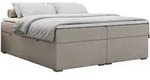 MKS Boxbett, Beige, Textil, 2-Sitzer, H3, Rechteckig, 200x200 cm, Schlafzimmer,