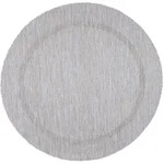 Ayyildiz Flachwebeteppich Relax, Silber, Textil, Abstraktes, rund, Oeko-Tex&reg;