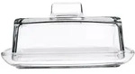 Kadax Butterdose, Transparent, Glas, 12x7x14 cm, K&uuml;chenzubeh&ouml;r,...