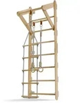 Juskys Sprossenwand, Natur, Holz, 62x57 cm, unisex, Spielzeug, Holzspielzeug