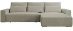 Ecksofa, Beige, Textil, 3-Sitzer, 289x184 cm, Wohnzimmer, Sofas & Couches,