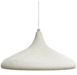 H&auml;ngelampe, Wei&szlig;, Metall, Rund,Rund, 35x20 cm, Lampen & Leuchten, Innenbeleuchtung,