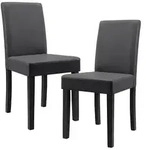 [en.casa] Esszimmerstuhl-Set, Grau, Holz, 42x90x48 cm, Esszimmer, St&uuml;hle,