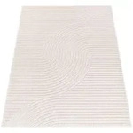 Paco Home Outdoorteppich, Creme, Textil, Rechteckig, 60x100 cm, strapazierf&auml;hig,