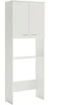 Mid.you Waschmaschinenschrank, Wei&szlig;, Holzwerkstoff, 70.3x188.6x32.6 cm, Waschk&uuml;che,