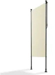 Juskys Senkrechtmarkise, Beige, Textil, 100x310 cm, Sonnen- & Sichtschutz,