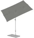 Suncomfort by Glatz Sonnenschirm, Grau, Metall, 195x140 cm, h&ouml;henverstellbar,