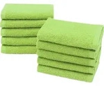 Zollner Seift&uuml;cher,, Limette, Textil, 30x30 cm, Oeko-Tex&reg; Standard 100,