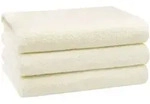 Zollner Duscht&uuml;cher,, Creme, Textil, 70x140 cm, Oeko-Tex&reg; Standard 100,