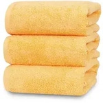 Zollner Duscht&uuml;cher,, Gelb, Textil, 70x140 cm, Oeko-Tex&reg; Standard 100,