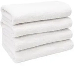 Zollner Handt&uuml;cher,, Wei&szlig;, Textil, 50x100 cm, Oeko-Tex&reg; Standard 100,