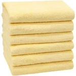 Zollner Handt&uuml;cher,, Gelb, Textil, 50x100 cm, Oeko-Tex&reg; Standard 100, Badtextilien,
