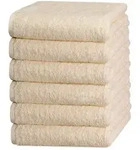Zollner Handt&uuml;cher,, Hellbraun, Textil, 50x100 cm, Oeko-Tex&reg; Standard 100,