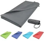 Zollner Strandtuch,, Anthrazit, Textil, 90x180 cm, Badtextilien, Strandt&uuml;cher