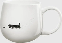 ASA KAFFEEBECHER Wei&szlig; Hochglanz 9.5 cm
