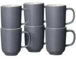 Ritzenhoff Breker Kaffeebecher, Grau, Keramik, Kaffee & Tee, Tassen, Kaffeebecher