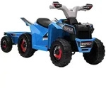 Homcom Kinderquad, Blau, Metall, 41.5x48.5x106 cm, Spielzeug, Kinderspielzeug,