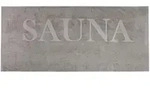 Zollner Saunatuch,, Grau, Textil, 80x200 cm, Oeko-Tex&reg; Standard 100,...