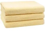 Zollner Duscht&uuml;cher,, Gelb, Textil, 70x140 cm, Oeko-Tex&reg; Standard 100,