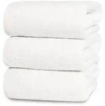 Zollner Duscht&uuml;cher,, Wei&szlig;, Textil, 70x140 cm, Oeko-Tex&reg; Standard 100,