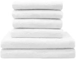 Zollner Handt&uuml;cher, Wei&szlig;, Textil, 50x100 cm, Oeko-Tex&reg; Standard 100,...