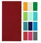 Zollner Strandtuch,, Rot, Textil, 100x200 cm, Oeko-Tex&reg; Standard 100, Badtextilien,