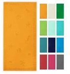 Zollner Strandtuch,, Gelb, Textil, 100x200 cm, Oeko-Tex&reg; Standard 100,...