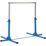 Homcom Gymnastik, Blau, Metall, massiv, 121x194 cm, unisex, Outdoor Spielzeug