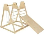 Joyz Kletterger&uuml;st, Natur, Holzwerkstoff, 112x121 cm, Spielzeug, Holzspielzeug