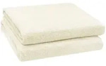 Zollner Badetuch,, Creme, Textil, 100x150 cm, Oeko-Tex&reg; Standard 100, Badtextilien,