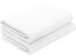 Zollner Duscht&uuml;cher,, Wei&szlig;, Textil, 70x140 cm, Oeko-Tex&reg; Standard 100,