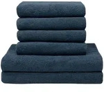 Zollner Handt&uuml;cher, Dunkelblau, Textil, 50x100 cm, Oeko-Tex&reg; Standard 100,