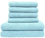 Zollner Handt&uuml;cher, Hellblau, Textil, 50x100 cm, Oeko-Tex&reg; Standard 100,