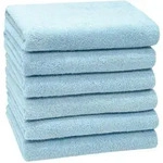 Zollner Handt&uuml;cher,, Hellblau, Textil, 50x100 cm, Oeko-Tex&reg; Standard 100,