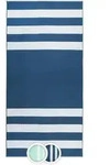 Zollner Strandtuch,, Dunkelblau, Textil, 100x200 cm, Oeko-Tex&reg; Standard 100,