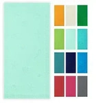 Zollner Strandtuch,, Hellgr&uuml;n, Textil, 100x200 cm, Oeko-Tex&reg; Standard 100,