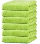 Zollner Handt&uuml;cher,, Hellgr&uuml;n, Textil, 50x100 cm, Oeko-Tex&reg; Standard 100,