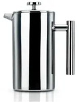 Intirilife Kaffeekanne, Silber, Metall, 1 L, Kaffee & Tee, Kannen