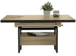 Livetastic Couchtisch, Eiche Artisan, Holzwerkstoff, Holzoptik, 1 Schublade(n)