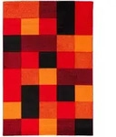 Pergamon Designer, Rot, Orange, Textil, 160x230 cm, Teppiche & B&ouml;den, Teppiche
