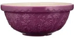 Mason Cash R&uuml;hrsch&uuml;ssel, Pflaume, Keramik, Rund, 12.3 cm, Backen, Backhelfer,