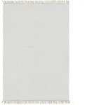 benuta Pop Teppich, Wei&szlig;, Textil, Beton Optik, Rechteckig, 80x150 cm, Oeko-Tex&reg;