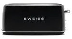 Sweiss Toaster, Schwarz, Metall, 41x18.2x20 cm, K&uuml;chenger&auml;te, Toaster