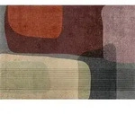 wash+dry Flachwebeteppich Arcadia, Mehrfarbig, Textil, Retro, rechteckig, 140x200 cm,