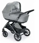 Cam il Mondo del Bambino S.p.A. Kombi-Kinderwagen, Hellgrau, Kunststoff, 87.5x100x57