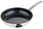Berndes Bratpfanne b.brilliant, Grau Hochglanz, Metall, rund, backofengeeignet,