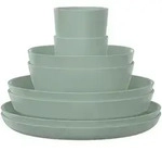 Mepal Geschirr-Set, Mintgr&uuml;n, Kunststoff, 8-teilig, 2x2x2 cm, Essen & Trinken,