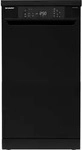 Sharp Geschirrsp&uuml;ler, Schwarz, Metall, Kunststoff, D, 59.8x82x57 cm,
